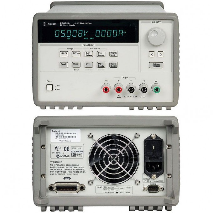 Источник питания постоянного тока одноканальный KEYSIGHT TECHNOLOGIES E3632A 31C000078