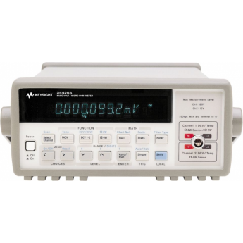 Нановольтметр/микроомметр двухканальный KEYSIGHT TECHNOLOGIES 34420A