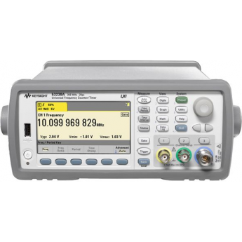 Частотомер KEYSIGHT TECHNOLOGIES 53230A с 2 ВЧ каналами (350 МГц) и СВЧ каналом (до 15 ГГц) 53230A