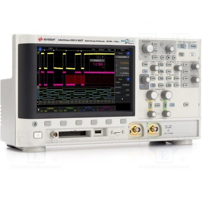 Осциллограф цифровой двухканальный KEYSIGHT TECHNOLOGIES DSO-X 3022T 200 МГц 5 ГГц DSO-X-3022T