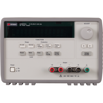 Источник питания постоянного тока линейный KEYSIGHT TECHNOLOGIES E3633A одноканальный 8В/20А, 20В/10А