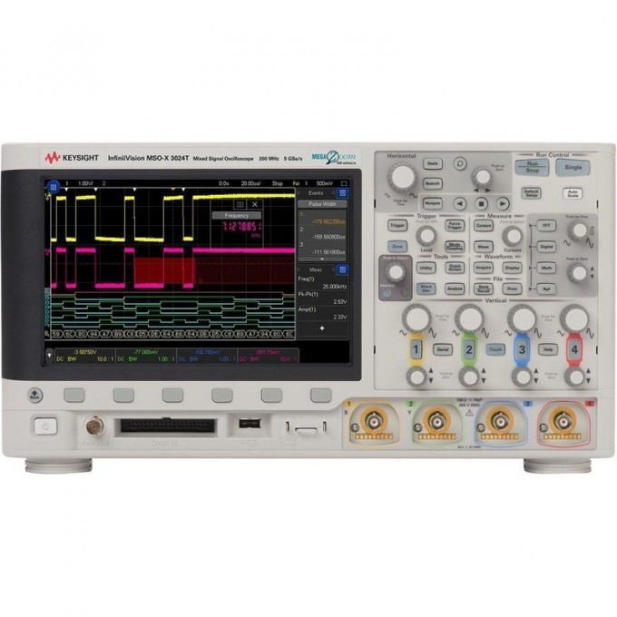 Осциллограф цифровой смешанных сигналов KEYSIGHT TECHNOLOGIES MSO-X 3024T 4-канальный 200 МГц MSO-X-3024T