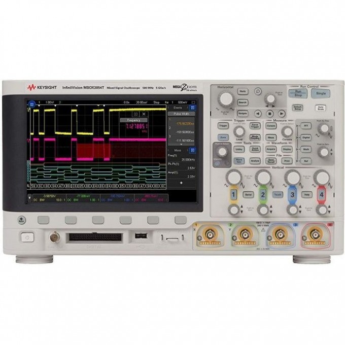Осциллограф цифровой смешанных сигналов KEYSIGHT TECHNOLOGIES MSO-X 3054T 4-канальный 500 МГц 5 ГГц MSO-X-3054T