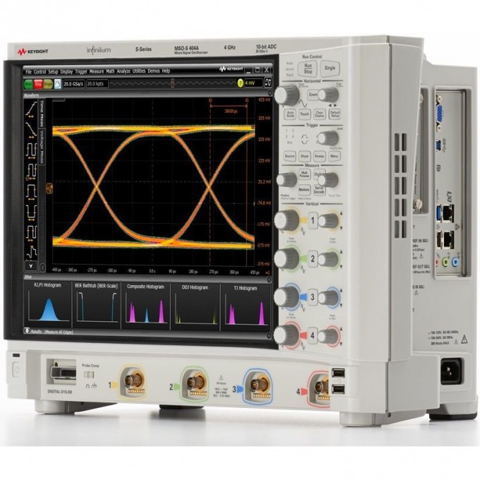 Осциллограф цифровой четырехканальный KEYSIGHT TECHNOLOGIES с полосой пропускания 4 ГГц MSOS404A