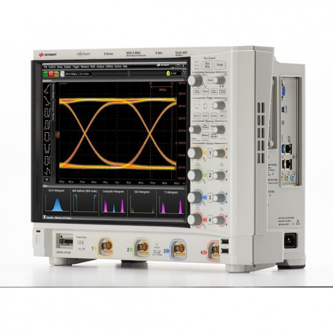 Осциллограф цифровой четырехканальный KEYSIGHT TECHNOLOGIES с полосой пропускания 8 ГГц MSOS804A