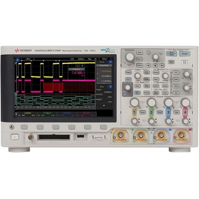 Осциллограф цифровой смешанных сигналов KEYSIGHT TECHNOLOGIES четырехканальный 1 ГГц MSOX3104T
