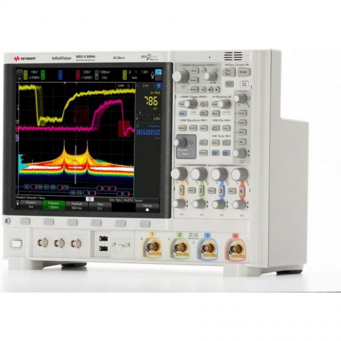 Осциллограф цифровой четырехканальный KEYSIGHT TECHNOLOGIES 1000 МГц 20 ГГц MSOX6004A