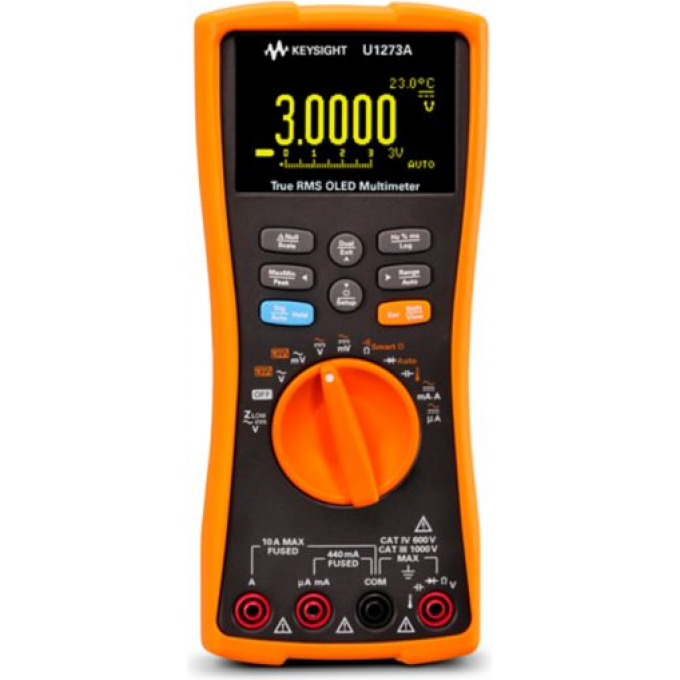 Мультиметр цифровой KEYSIGHT TECHNOLOGIES TrueRMS с USB-интерфейсом U1273A